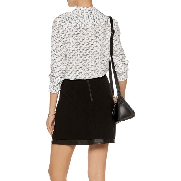 NEW EQUIPMENT Kate Moss Silk Script Shirt-Medium – Iconic Print, Work to Weekend - Picture 6 of 8